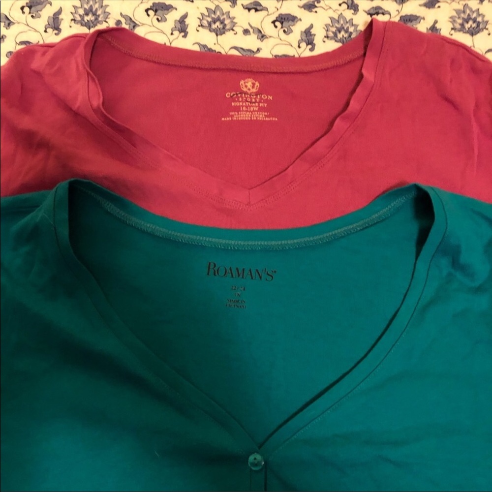 New Roman’s plus tops